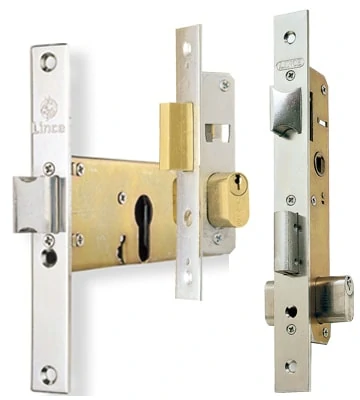 Cerradura de embutir Lince 5553A para puerta metálica