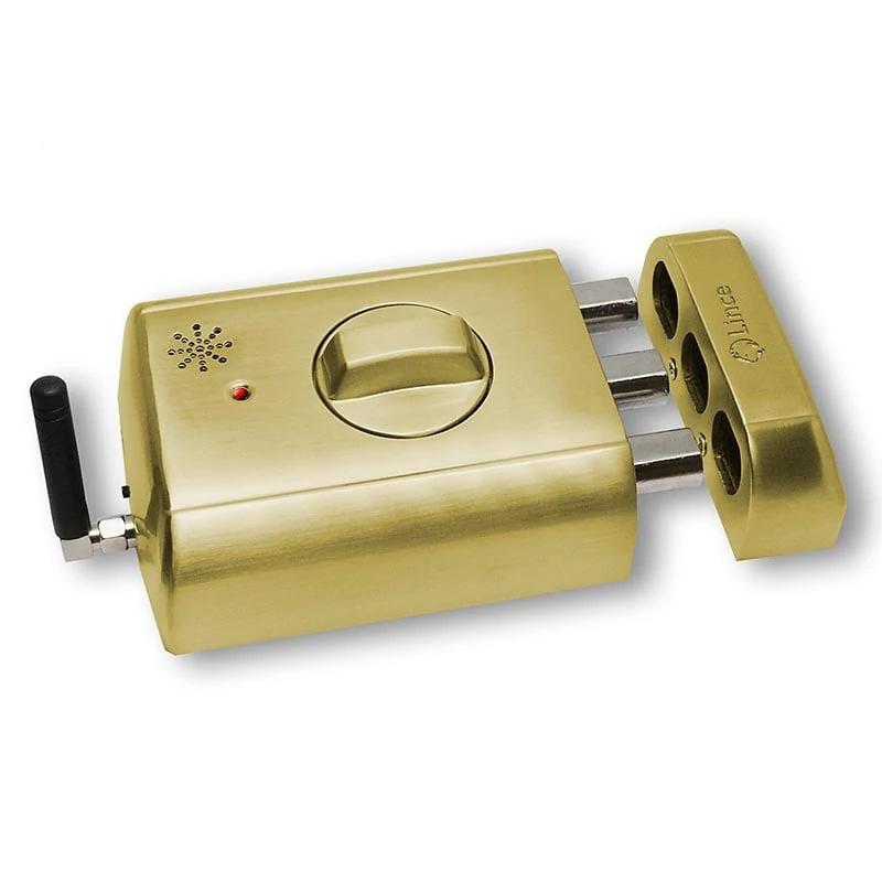 Invisible Door Lock (Padlock) Remock Lockey with 4 Remotes, in